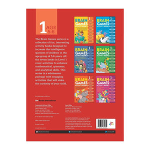 Brain Games Activity Book 3 LEVEL 1 - The Ultimate Brain-Boosting Adventure | 5+! - Fun Learning Store