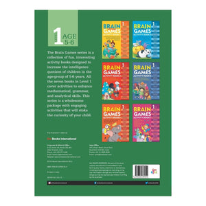 Brain Games Activity Book 5 LEVEL 1 - The Ultimate Smart-Play Adventure | 5+! - Fun Learning Store