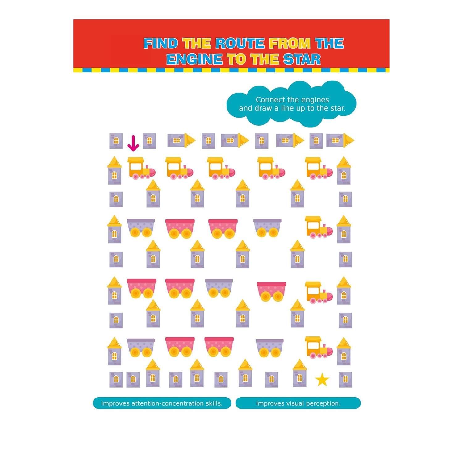 Brain Games Activity Book Level 2 - Book-5 - The Ultimate Brain-Boosting Adventure! - Fun Learning Store