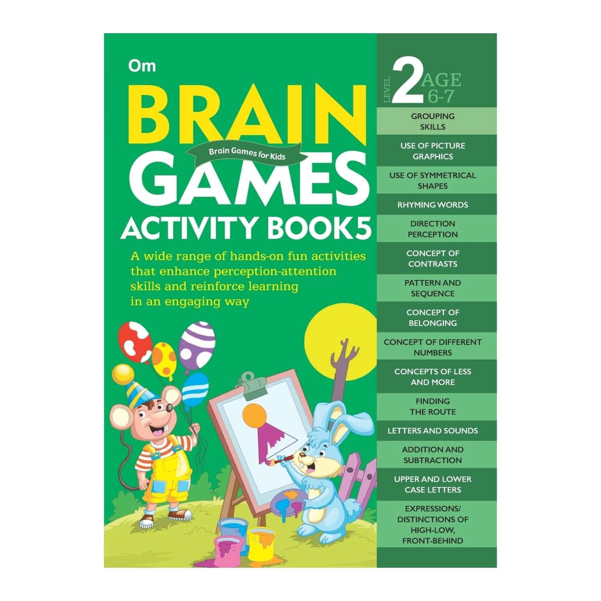 Brain Games Activity Book Level 2 - Book-5 - The Ultimate Brain-Boosting Adventure! - Fun Learning Store