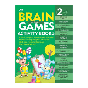 Brain Games Activity Book Level 2 - Book-5 - The Ultimate Brain-Boosting Adventure! - Fun Learning Store