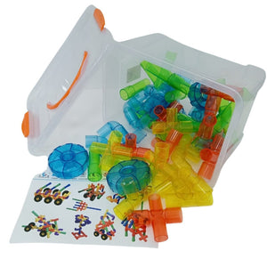 Build & Play Transparent Pipe Tubes – Creative STEM Fun for Kids! - Fun Learning Store