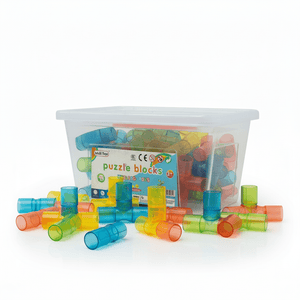 Build & Play Transparent Pipe Tubes – Creative STEM Fun for Kids! - Fun Learning Store