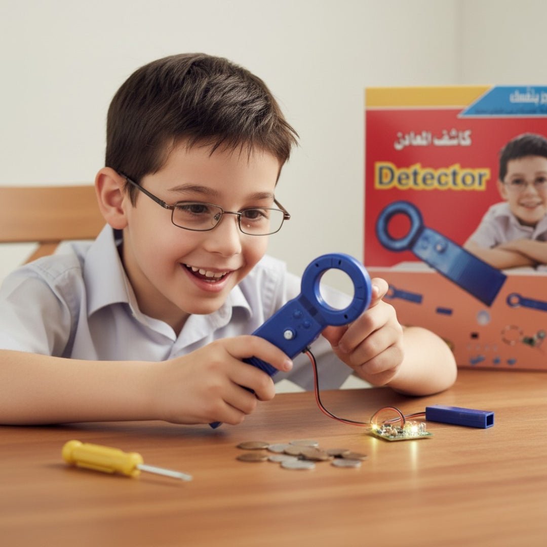 Build Your Own Metal Detector Kit – The Ultimate STEM Adventure for Kids! - Fun Learning Store