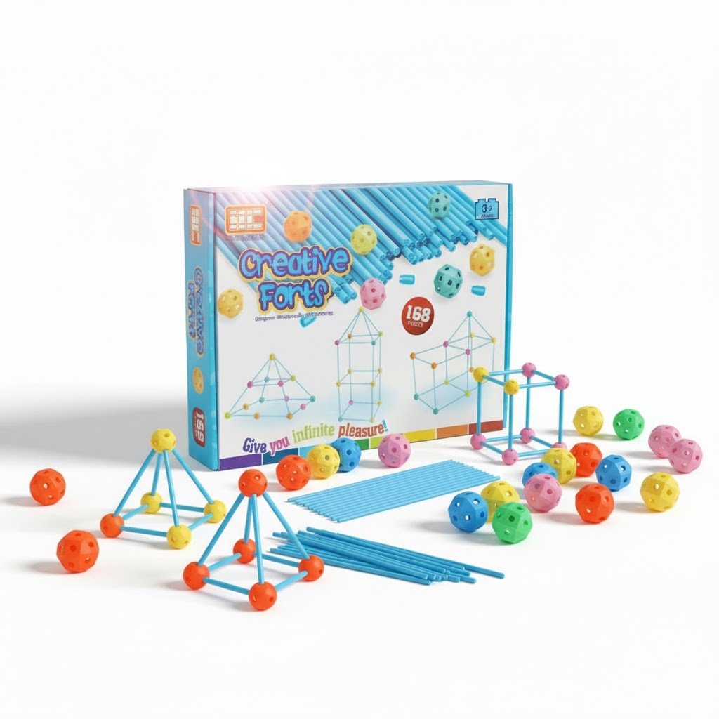 Builder Fun Kit – 168 - Piece Creative Construction Toy for Boys & Girls - Fun Learning Store