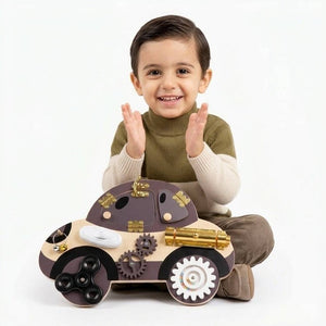Car Busy Board - Engaging Activity Toy for Cognitive Development - Fun Learning Store
