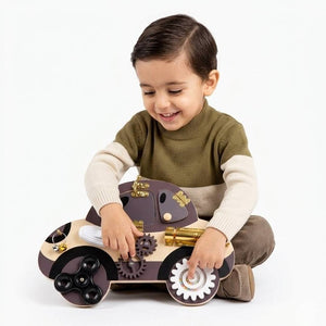 Car Busy Board - Engaging Activity Toy for Cognitive Development - Fun Learning Store