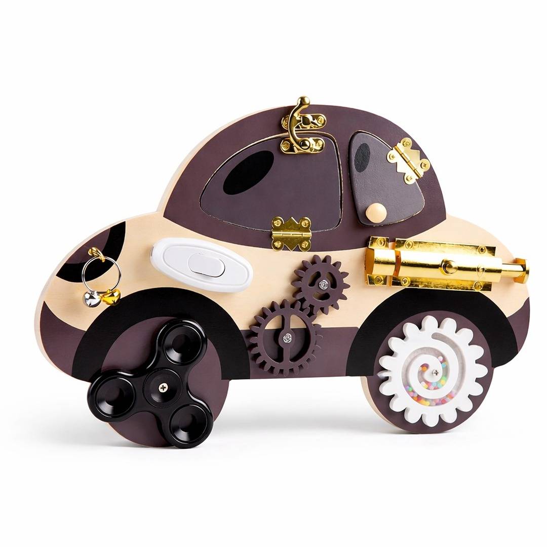 Car Busy Board - Engaging Activity Toy for Cognitive Development - Fun Learning Store