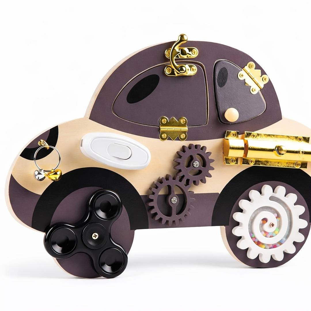 Car Busy Board - Engaging Activity Toy for Cognitive Development - Fun Learning Store
