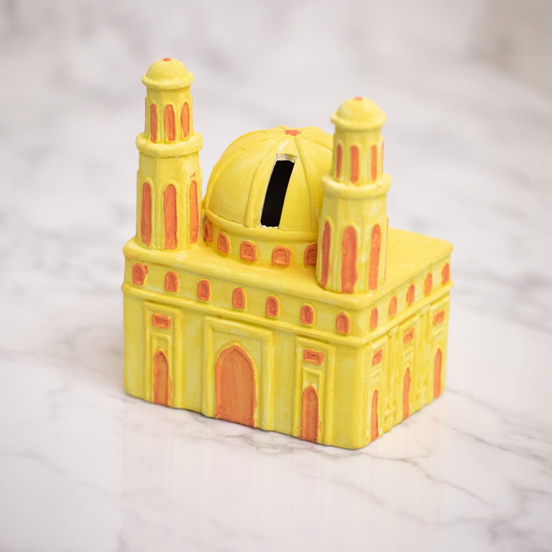 Ceramic Mosque Coin Bank for Kids - Encourage Charity & Creativity - Fun Learning Store