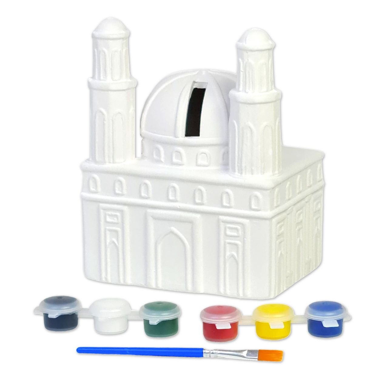 Ceramic Mosque Coin Bank for Kids - Encourage Charity & Creativity - Fun Learning Store