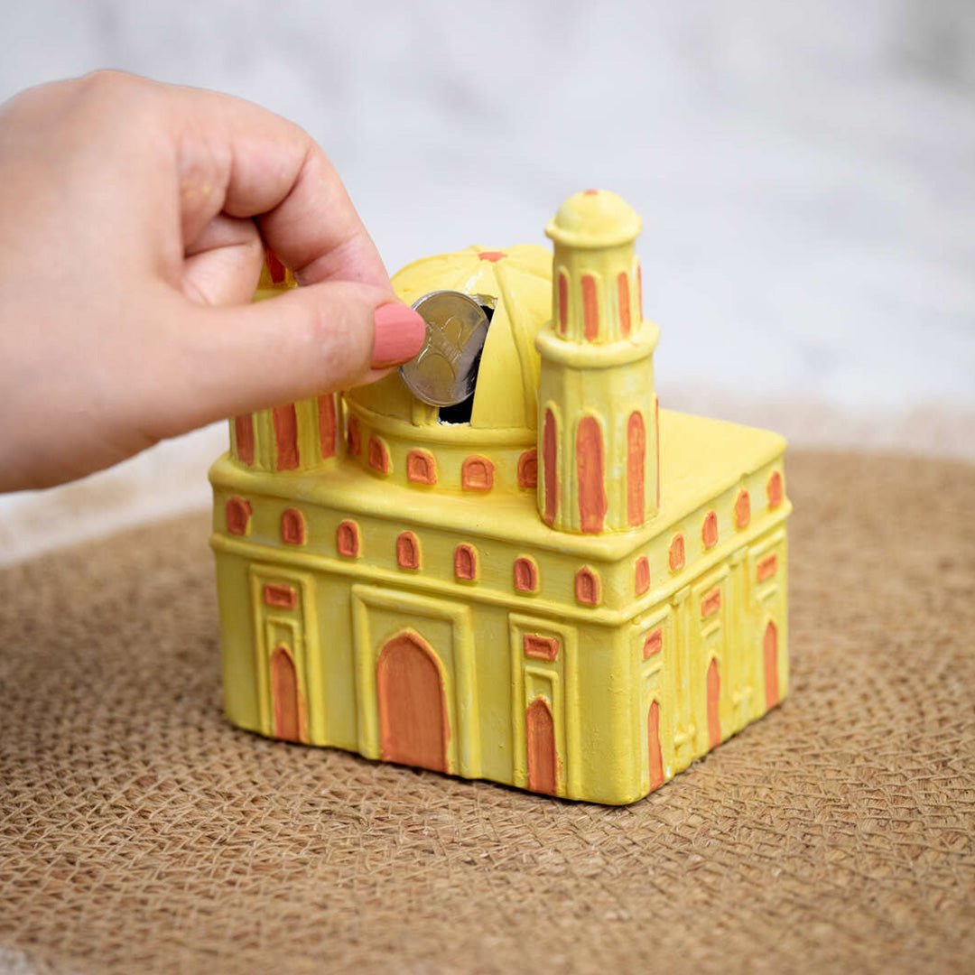 Ceramic Mosque Coin Bank for Kids - Encourage Charity & Creativity - Fun Learning Store