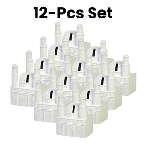 Ceramic Mosque Coin Bank for Kids – Ramadan Quantity Offer - Fun Learning Store