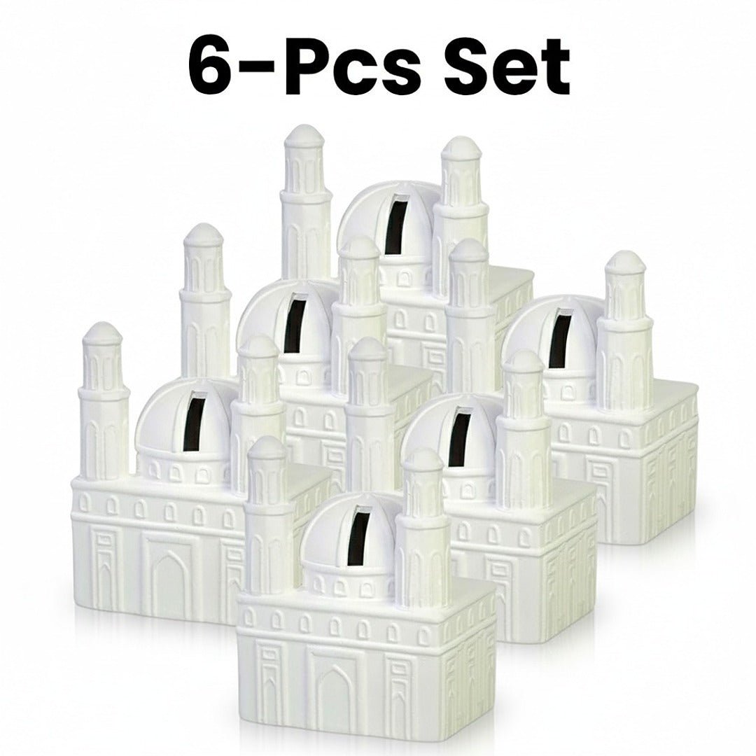 Ceramic Mosque Coin Bank for Kids – Ramadan Quantity Offer - Fun Learning Store
