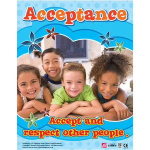 Character Builders - Educational Wall Chart Pack for Kids - Fun Learning Store