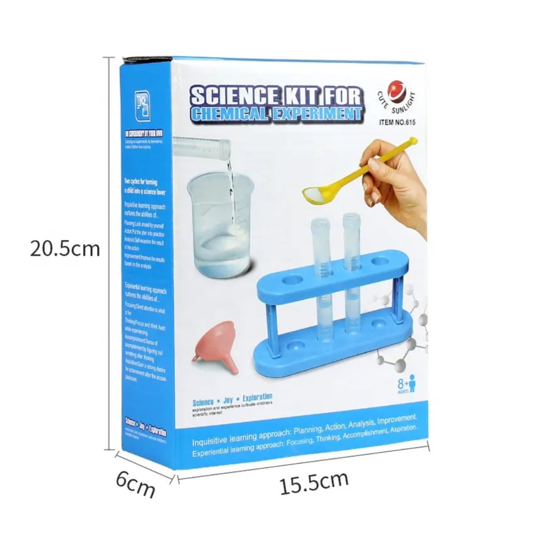 Chemical Science Experiments Kit for Kids: 5 Safety Fun Activities (13 Pcs) - Fun Learning Store