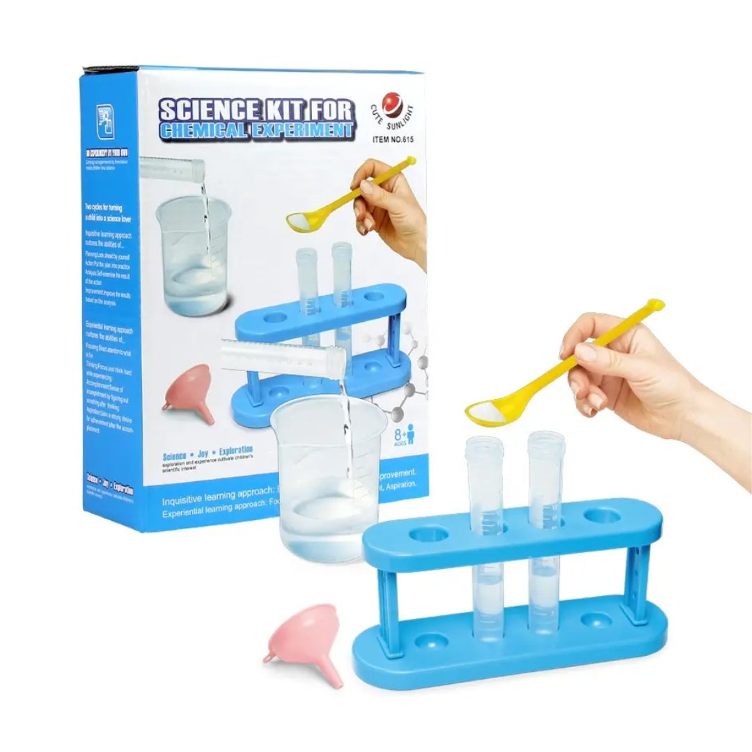 Chemical Science Experiments Kit for Kids: 5 Safety Fun Activities (13 Pcs) - Fun Learning Store