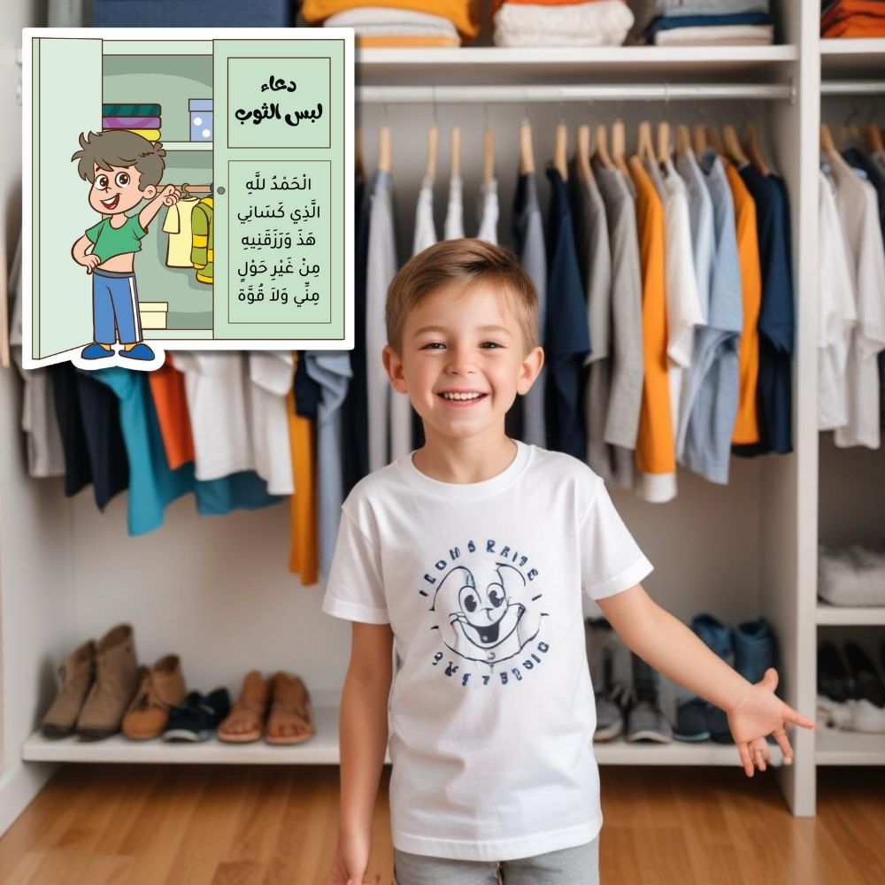 Children's Daily Dua and Azkar Stickers Set - Fun Learning Store