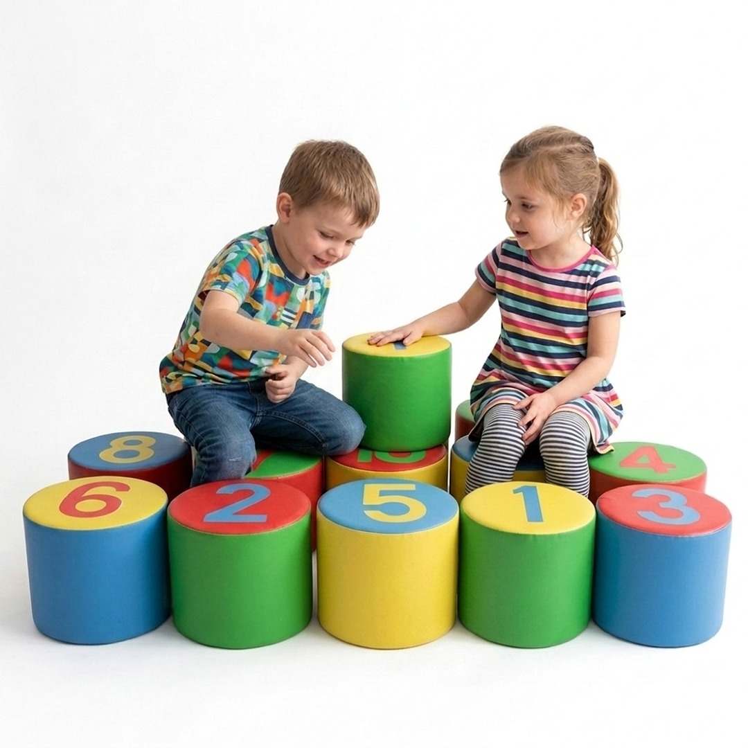 Children's Numbers Gym Soft Blocks: The Ultimate Playful Learning Adventure! - Fun Learning Store