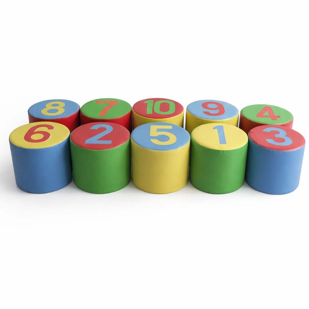 Children's Numbers Gym Soft Blocks: The Ultimate Playful Learning Adventure! - Fun Learning Store