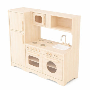 Children’s One - Unit Pretend Kitchen – Washer, Sink & Cooker in a Durable German - Quality Play Set - Fun Learning Store