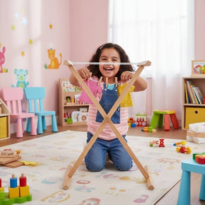 Children’s Pretend Clothes Rack – Fun Role Play Set with Durable German Quality - Fun Learning Store