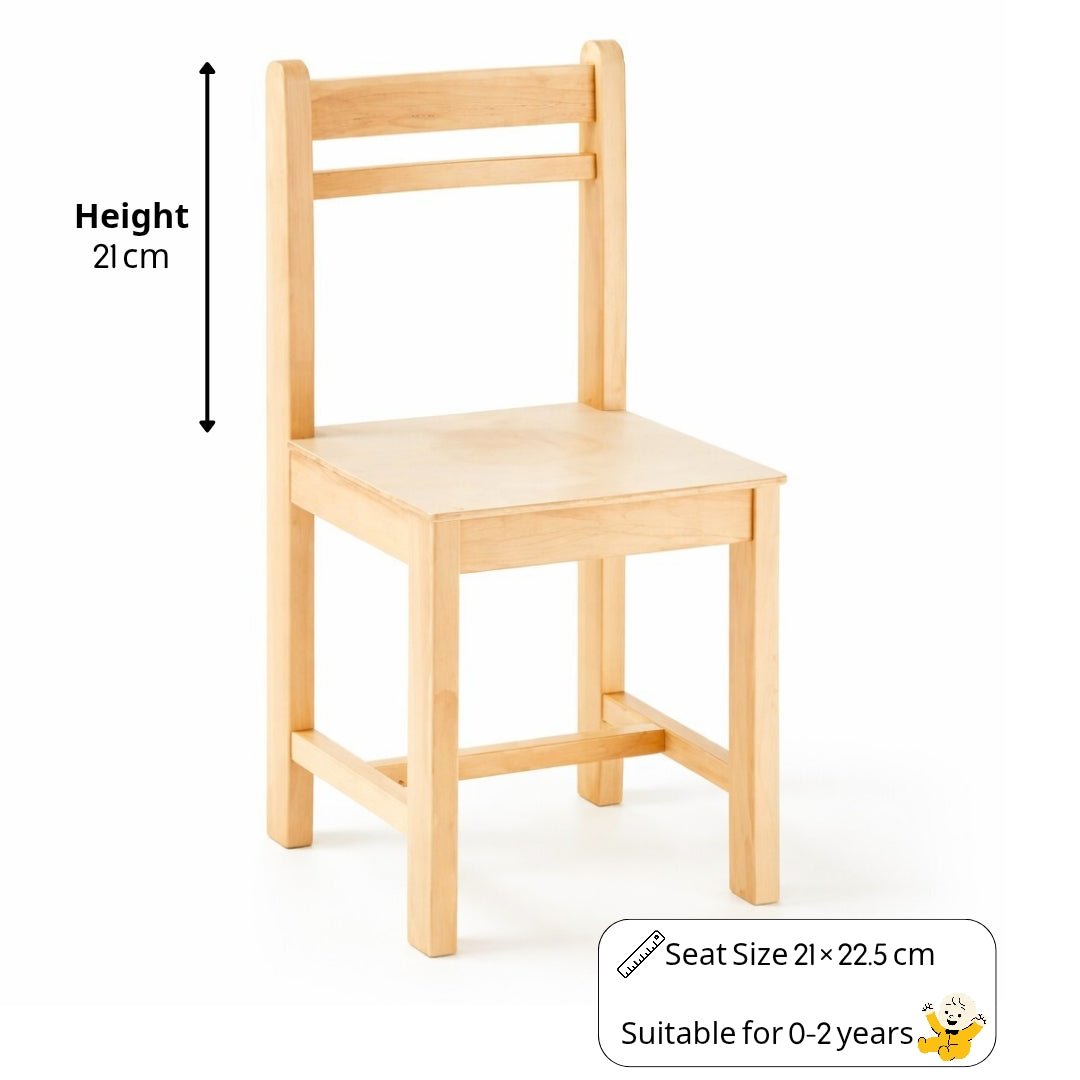 Classic Plus Wooden Children’s Chair – Timeless Design for Everyday Learning Spaces - Fun Learning Store