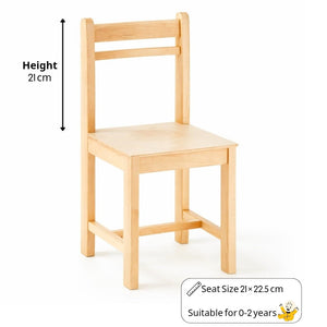 Classic Plus Wooden Children’s Chair – Timeless Design for Everyday Learning Spaces - Fun Learning Store