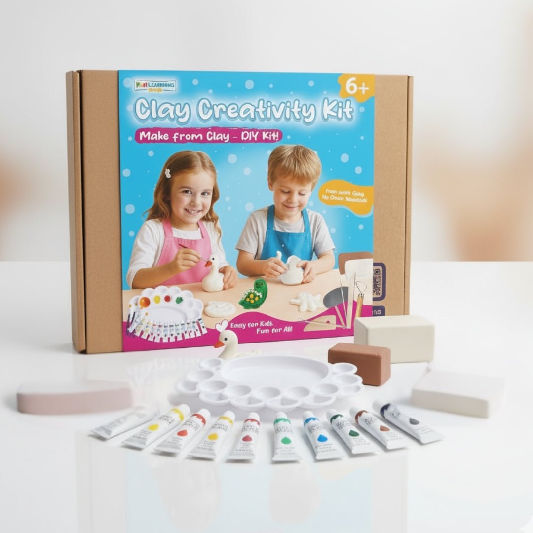 Clay Creativity Kit for Kids – Shape, Paint & Imagine Without Limits! - Fun Learning Store