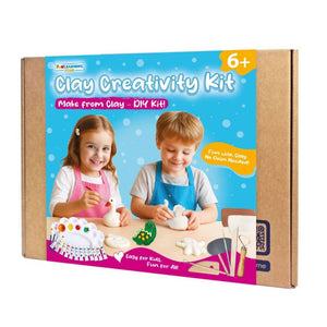 Clay Creativity Kit for Kids – Shape, Paint & Imagine Without Limits! - Fun Learning Store