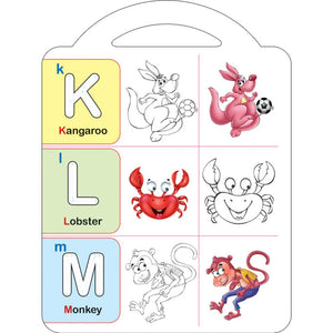 color the Letters: Fun and Engaging Letter Learning Book |+3 Years - Fun Learning Store