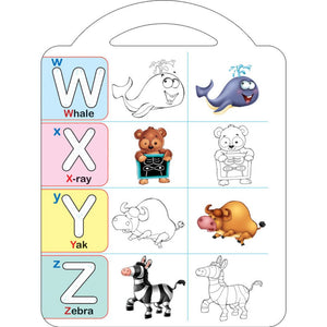 color the Letters: Fun and Engaging Letter Learning Book |+3 Years - Fun Learning Store