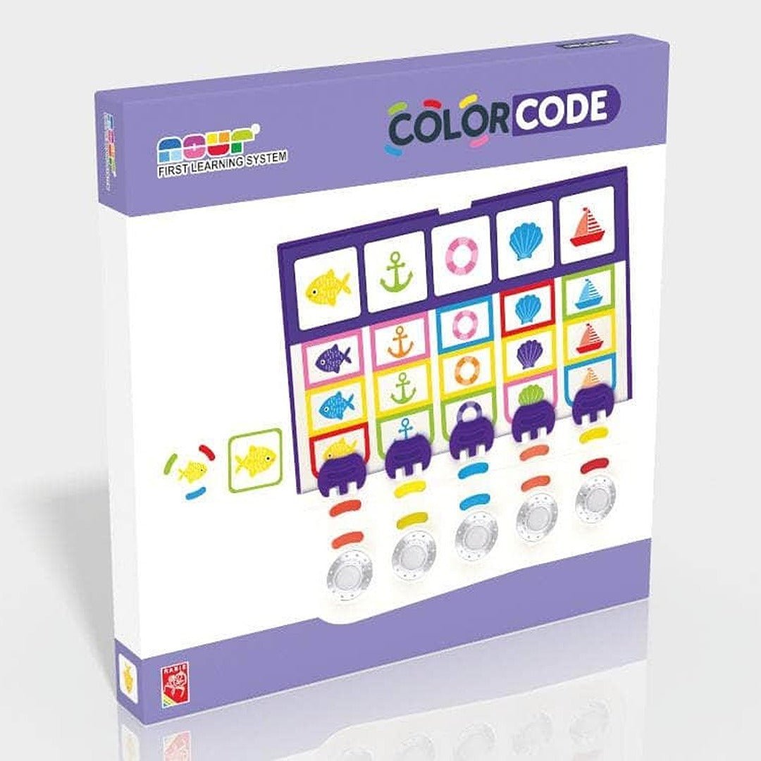 COLORCODE Learning Card Holder – Fun & Interactive Self - Correction Game for Kids 🎨🔢 - Fun Learning Store