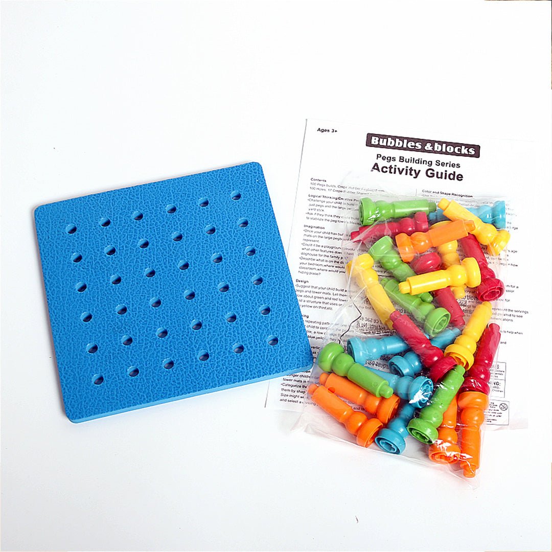 Colorful Bubbles & Blocks Stacker – Fun Learning Toy for Kids – Fun ...