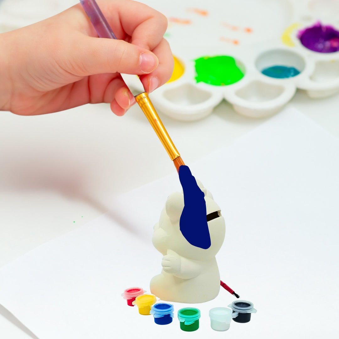 Colorful Clay Money Bank for Kids – Adorable Character Design - Fun Learning Store