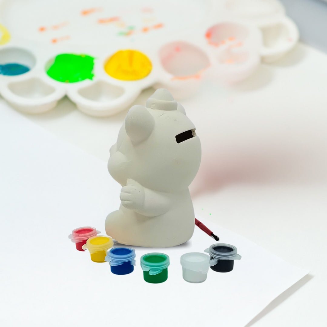 Colorful Clay Money Bank for Kids – Adorable Character Design - Fun Learning Store