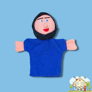 Colorful Fabric Hand Puppets – Family Set of 5 for Fun Role Play & Learning - Fun Learning Store