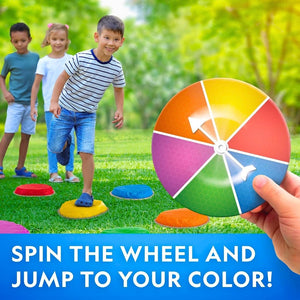 Colorful Stepping Stones for Kids – Jump, Balance, and Play Your Way to Stronger Skills! - Fun Learning Store
