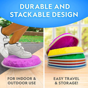 Colorful Stepping Stones for Kids – Jump, Balance, and Play Your Way to Stronger Skills! - Fun Learning Store