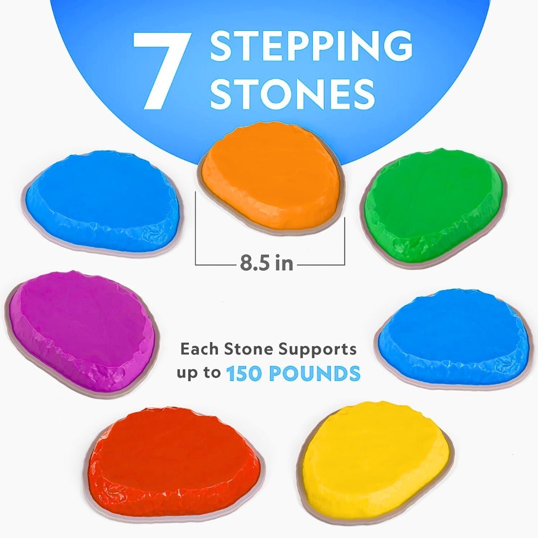 Colorful Stepping Stones for Kids – Jump, Balance, and Play Your Way to Stronger Skills! - Fun Learning Store