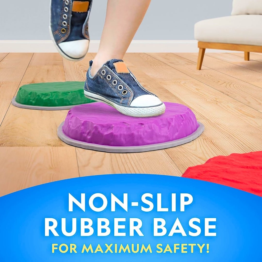 Colorful Stepping Stones for Kids – Jump, Balance, and Play Your Way to Stronger Skills! - Fun Learning Store
