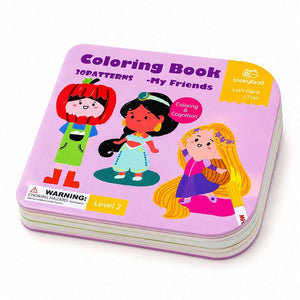 Coloring Book - My Friends | 30 Adorable Patterns for Kids 3+ - Fun Learning Store
