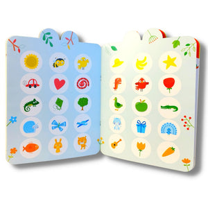 Colors +2 | Preschool Learning Stickers Book - Fun Learning Store