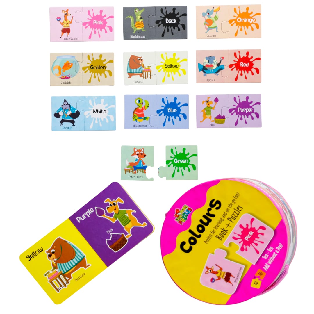 COLOURS - EASY PEASY PUZZLE - Fun Learning Store