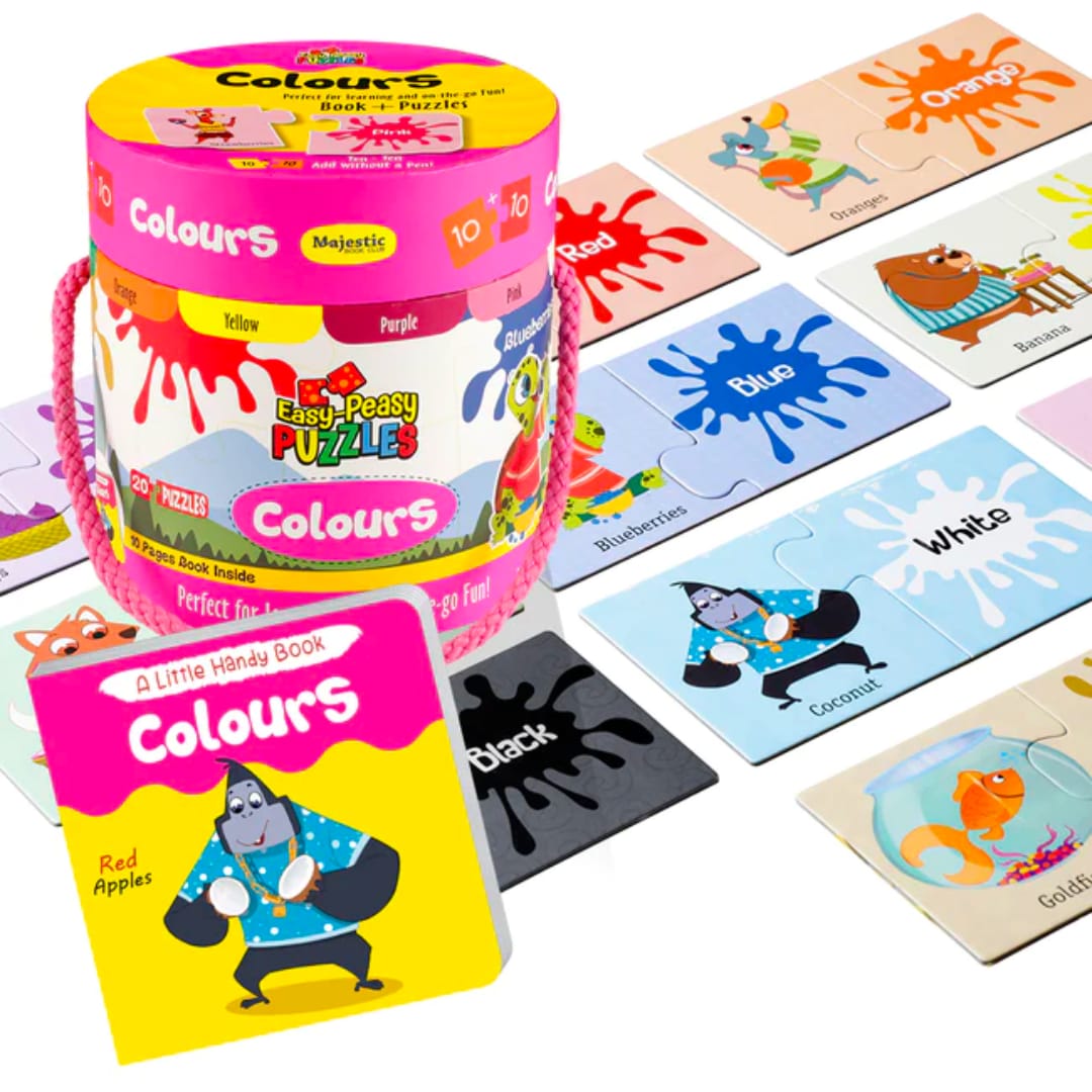 COLOURS - EASY PEASY PUZZLE - Fun Learning Store