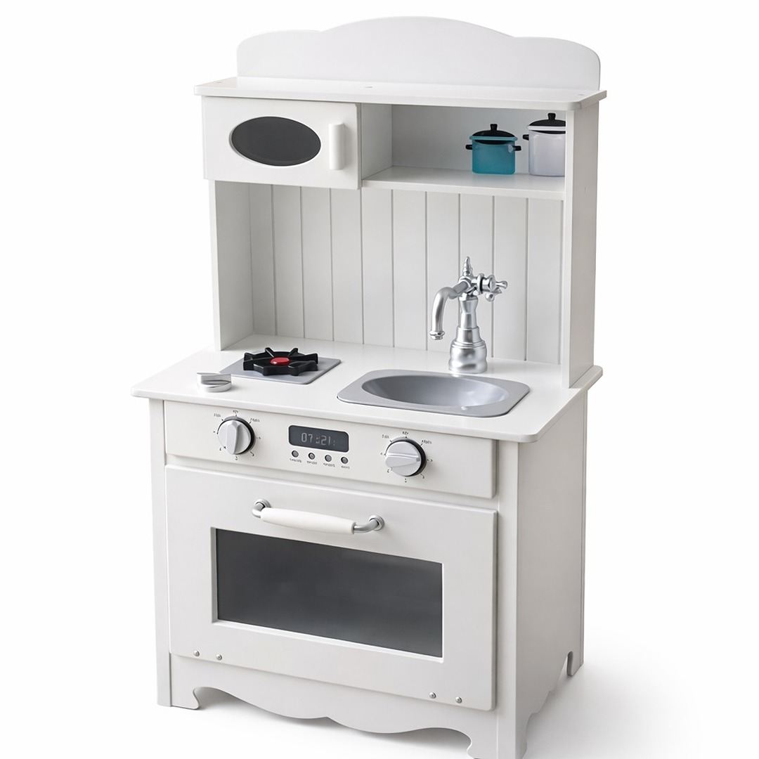 Compact Children’s Wooden Kitchen: Stir Up Some Magic! - Fun Learning Store