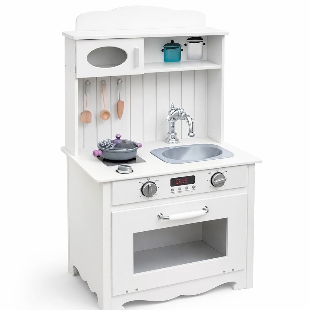Compact Children’s Wooden Kitchen: Stir Up Some Magic! - Fun Learning Store