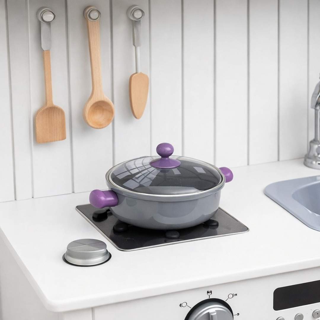 Compact Children’s Wooden Kitchen: Stir Up Some Magic! - Fun Learning Store