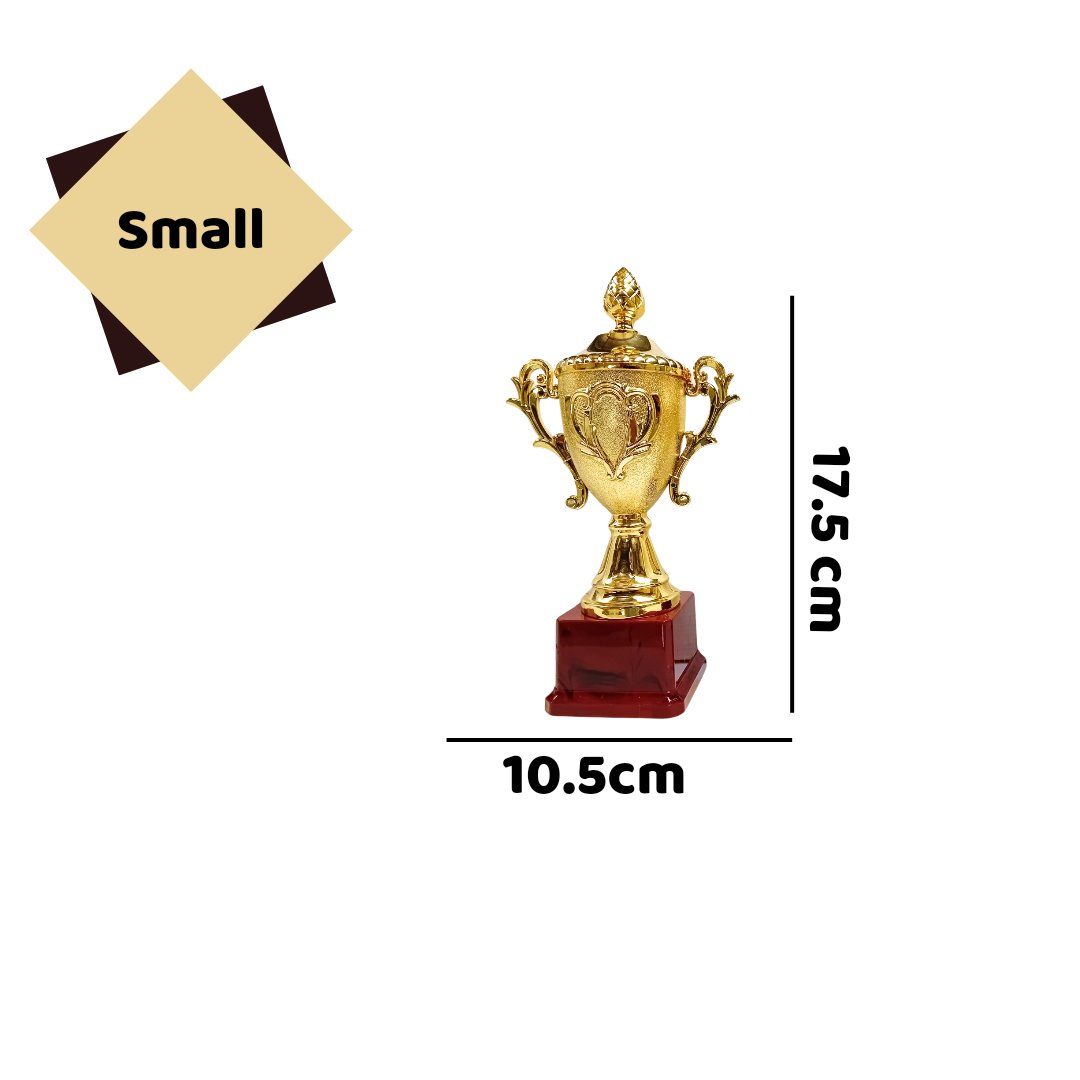 Competition Gold Trophy - Elevate Your Triumphs with Timeless Elegance - Fun Learning Store