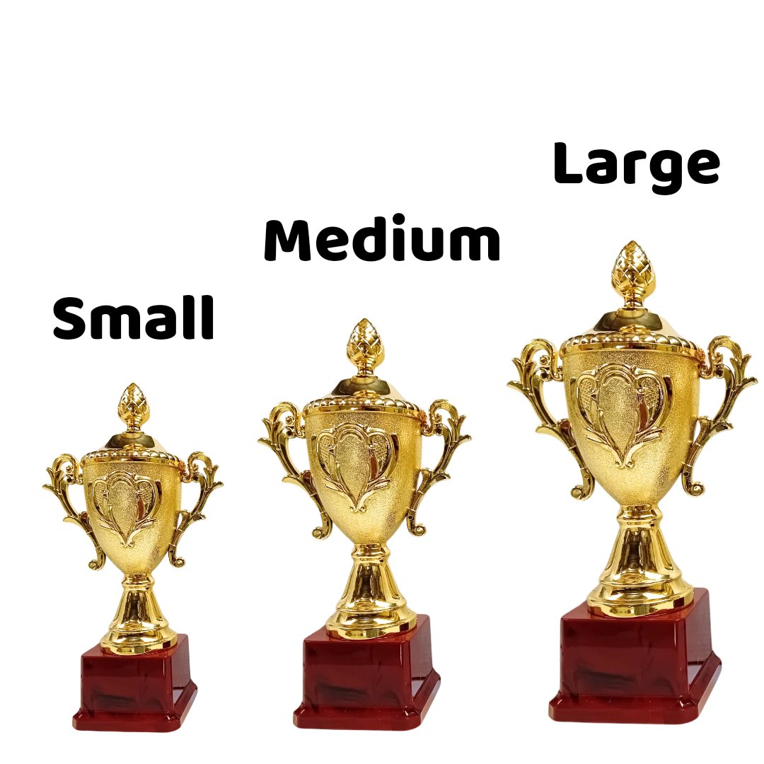 Competition Gold Trophy - Elevate Your Triumphs with Timeless Elegance - Fun Learning Store